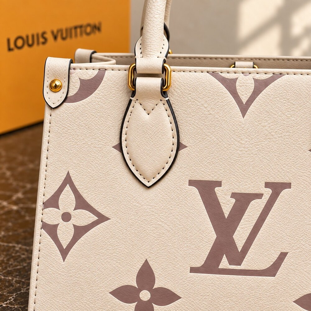 Louis Vuitton OnTheGo PM Creme Tote - Picture 5 of 6